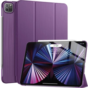 Apple iPad Pro 11 4. Nesil 3. Nesil 2022 2021 Kılıf PU Deri Smart Standlı Case A2377 A2459 A2301 A2460