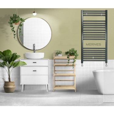 Mernes 500 x 1400 mm Havlupan Radyatör Antrasit Renk 19 Fiyatı