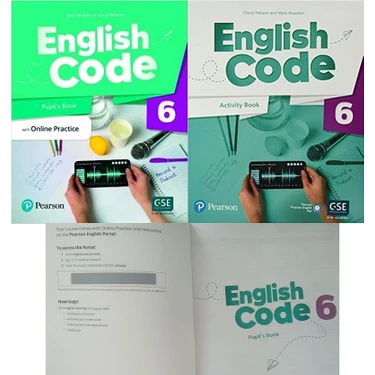 Pearson Education Yayıncılık English Code 6 Pupil's Book Kitabı