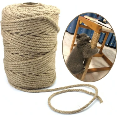 Alfa Tasarım Kedi Tırmalama Ipi 6 Mm X 30