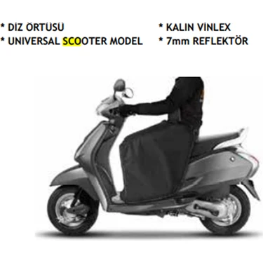 Moto Çarşım Motosiklet Diz Örtüsü ( Scooter Için Suni