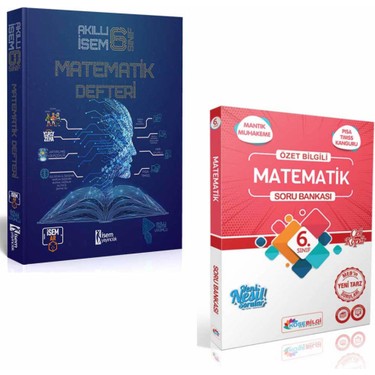 isem yayincilik isem 6 sinif akilli isem matematik defteri kitabi