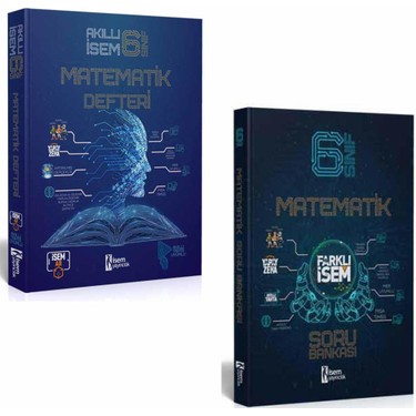 isem yayincilik isem 6 sinif akilli isem matematik defteri kitabi