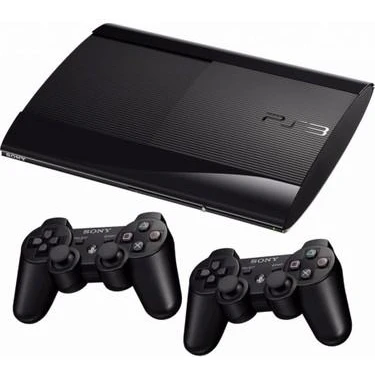 Sony Playstation 3 Super Slim 500 GB + 2 Oyun Kolu + 40