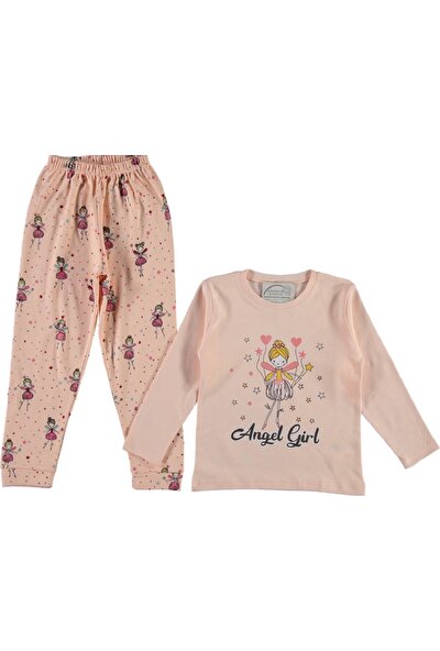 Vitmo Baby Kız Çocuk Uzun Kollu Peri Pijama Takımı