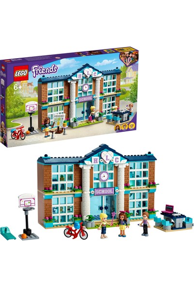 LEGO® Friends Heartlake City Okulu 41682 - Çocuklar İçin Yaratıcı Oyuncak Yapım Seti (605 Parça)