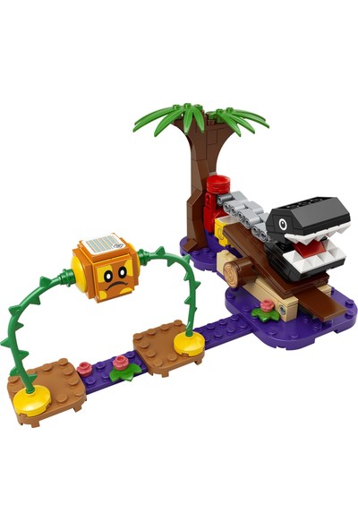 LEGO® Super Mario™ Chain Chomp Orman Karşılaşması Ek Macera Seti 71381 - Çocuklar için Koleksiyonluk Oyuncak Yapım Seti (160 Parça)