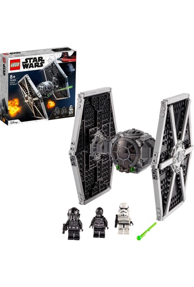 LEGO® Star Wars™ İmparatorluk TIE Fighter™ 75300 - Çocuklar İçin Yaratıcı Oyuncak Yapım Seti (432 Parça)