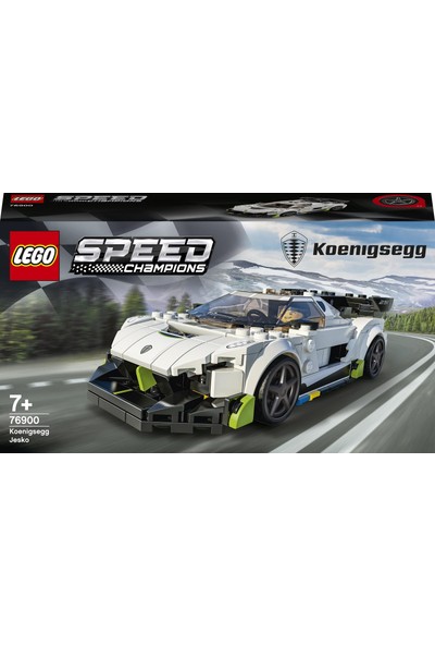 LEGO® Speed Champions Koenigsegg Jesko 76900 - Araba Seven Çocuklar İçin Yaratıcı Oyuncak Yapım Seti (280 Parça)