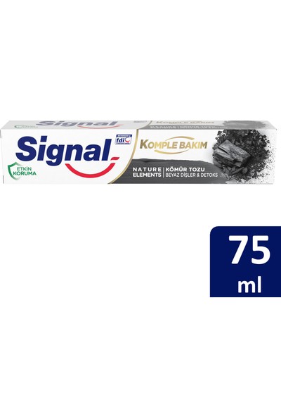 Signal Nature Elements Kömür Özlü Diş Macunu 75 ml