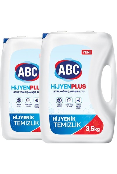 Abc Ultra Çamaşır Suyu Hijyen Plus 3,5 kg x 2