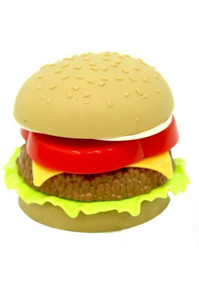 Düşler Oyuncak 32 Parça Kutulu, Harika 2 Kişilik Oyuncak Hamburger Seti
