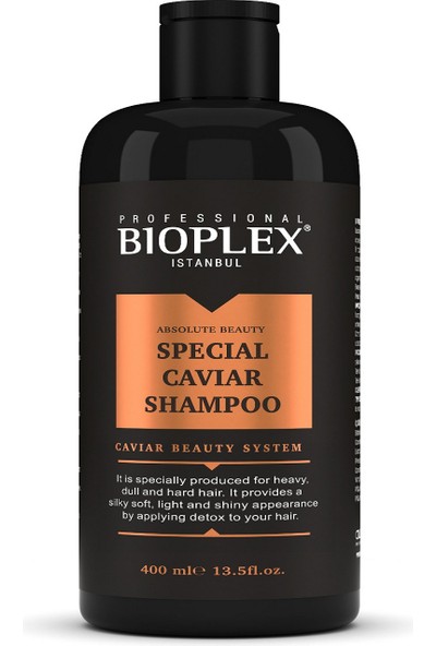 Bioplex Havyar Onarıcı Saç Şampuanı / Caviar Shampoo 400 Ml - Özel Formüllü Saç Bakım Şampuanı