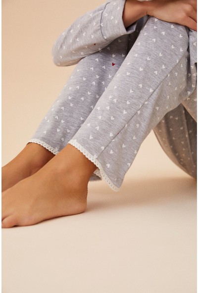 Suwen Heart Pijama Takımı
