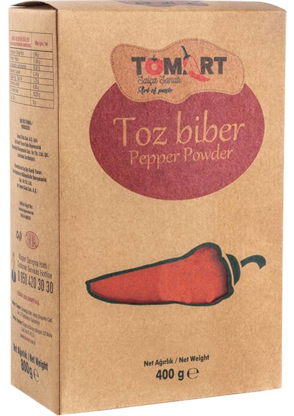 Toz Biber 400 gr