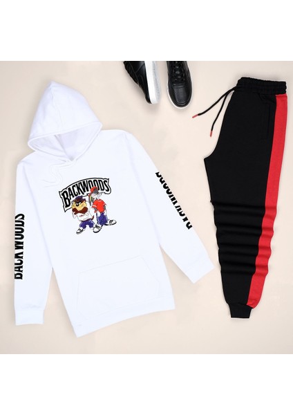 Beyaz Backwoods Eşofman Takımı