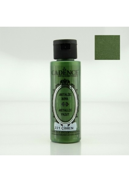 221 Metalik Boya Çimen 70 ml