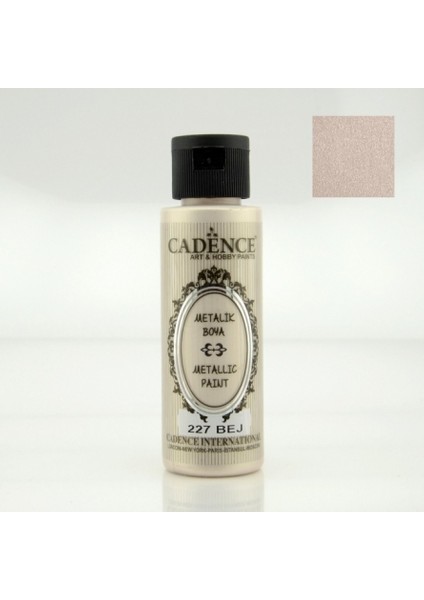 227 Metalik Boya Bej 70 ml