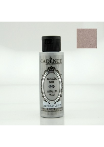235 Metalik Boya Parlak Gümüş 70 ml