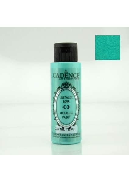 239 Metalik Boya Nil Yeşili 70 ml