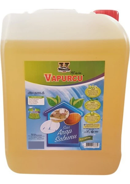 Sıvı Arap Sabunu Vapurcu 10 lt