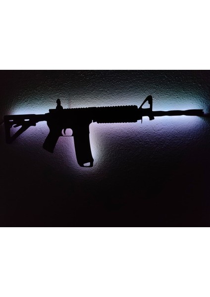 M4 LED Işıklı Ahşap Tablo