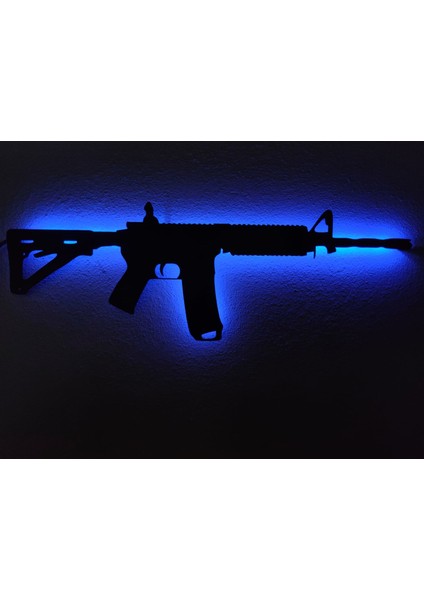 M4 LED Işıklı Ahşap Tablo