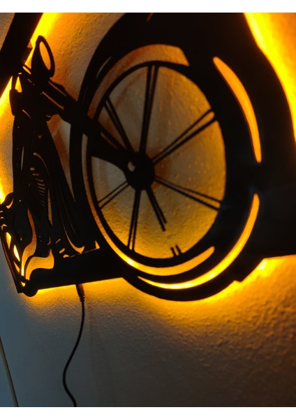 Harley Davidson LED Işıklı Ahşap Tablo fırsatları