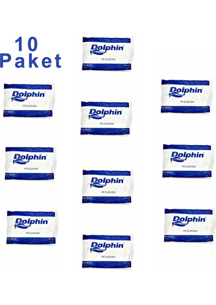 Tek Kullanımlık Büyük Boy Şeffaf Market Eldiven - 100 Adetlik 10 Paket / 1000 Adet fiyatları