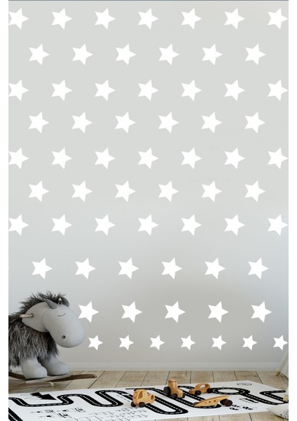 94 Adet Beyaz Yıldız Çocuk Odası ve Anaokulu Duvar Sticker fiyatları