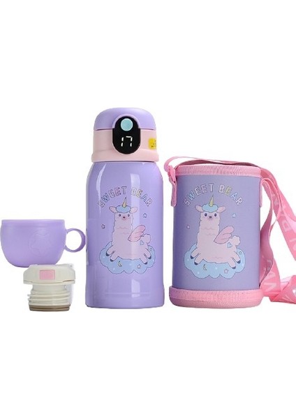 Akıllı Sıcaklık Ölçümü Çocuk Yalıtım Fincan Saman Fincan (Yurt Dışından)