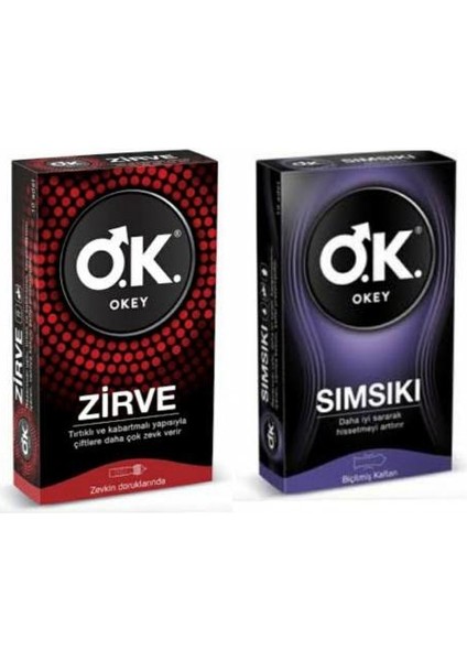 Prezervatif Sımsıkı 10 Lu + Zirve 10 Lu