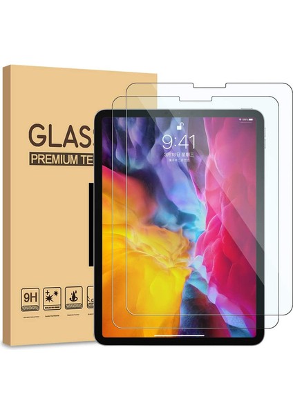 [2 Paket] iPad Pro 2.nesil 11'' 9h Sertlik Temperli Cam Ekran Koruyucu(Yurt Dışından)