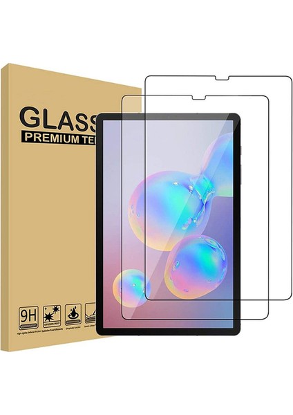 Shin-Wo 2'li Samsung Galaxy Tab S6 10.5'' SM-T860/T865 9h Sertlik Temperli Cam Ekran Koruyucu (Yurt Dışından)