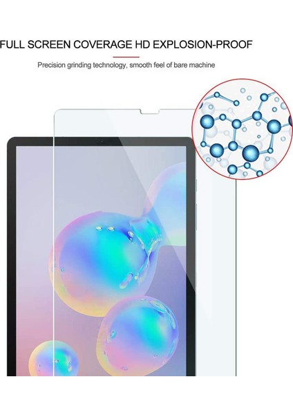 Shin-Wo 2'li Samsung Galaxy Tab S6 10.5'' SM-T860/T865 9h Sertlik Temperli Cam Ekran Koruyucu (Yurt Dışından)