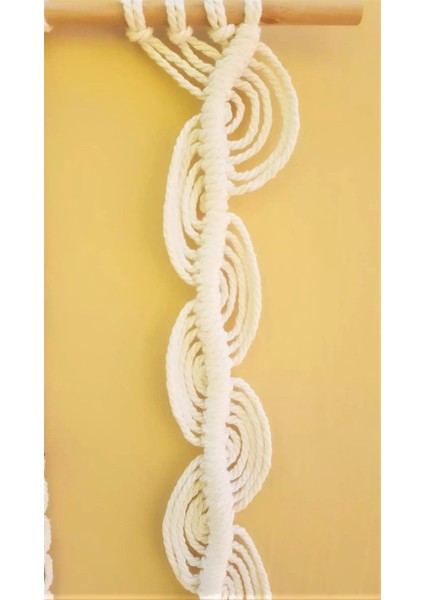Makrome, Şık Duvar Süsü... 40*45 Cm...