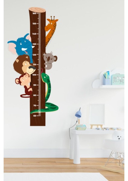 Echo Home Çocuk Odası Boy Ölçme Duvar Sticker