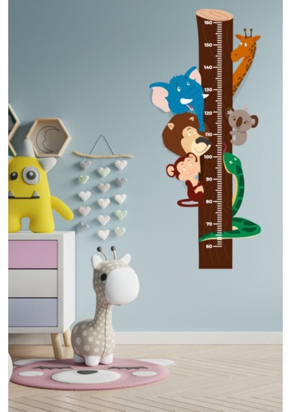 Echo Home Çocuk Odası Boy Ölçme Duvar Sticker