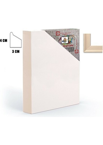 Master Tuval (Keten) 40 - 40 cm