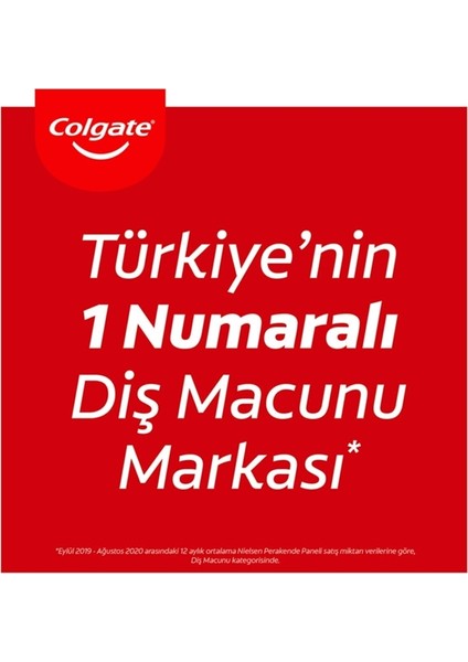 Diş Macunu Gelişmiş Beyazlık 50 ml x 12 Adet indirimleri