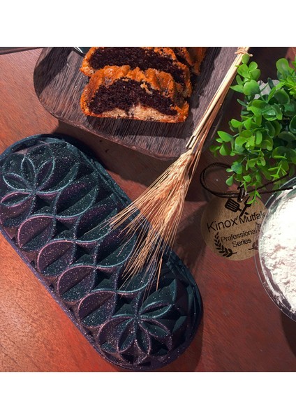 Kek Kalıbı Taşev Melcor Çift Kat Granit Kaplama Döküm Baton Kek & Ekmek Kalıbı By Kinox Mutfak