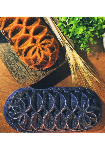 Kek Kalıbı Taşev Melcor Çift Kat Granit Kaplama Döküm Baton Kek & Ekmek Kalıbı By Kinox Mutfak