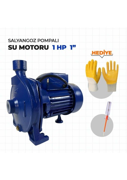 Staxx Power Cpm 158 Metal Dişli Otomatik Sistem Paket Hidrofor Su Pompası 1 Hp 1" + Rakor Takımı