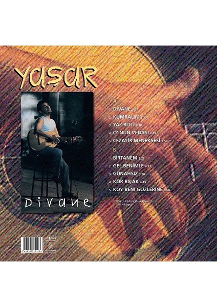 Yaşar-Divane (Plak) fiyatları