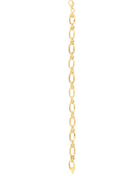 14 Ayar Altın Halka Bileklik