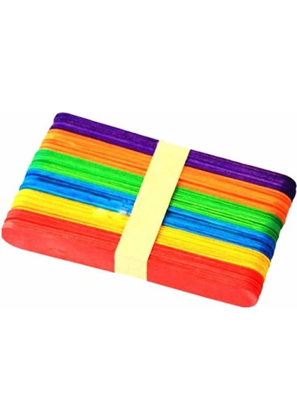 Renkli Dil Çubugu 50'li