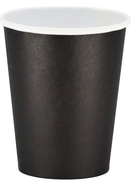 - Siyah Karton Bardak Ekstra Kalın 14 Oz 50'li