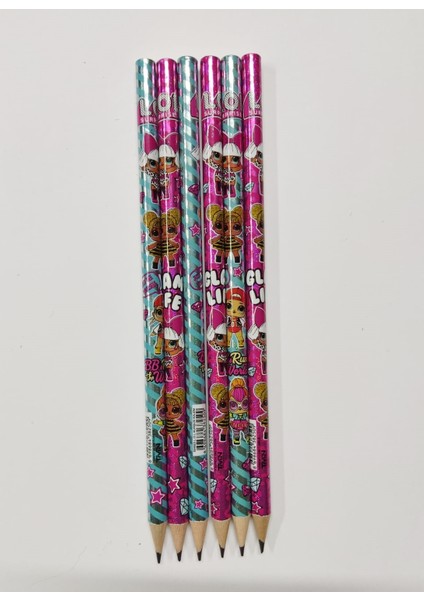 Bebek Kurşun Kalem 6'lı Set