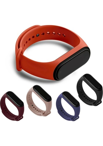 Mi Band 3 ve 4 Uyumlu 5'li Kordon Seti
