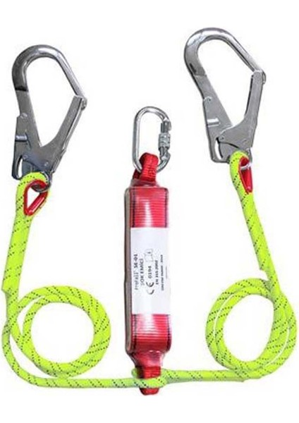 Profall Çift Kollu Şok Emicili Lanyard